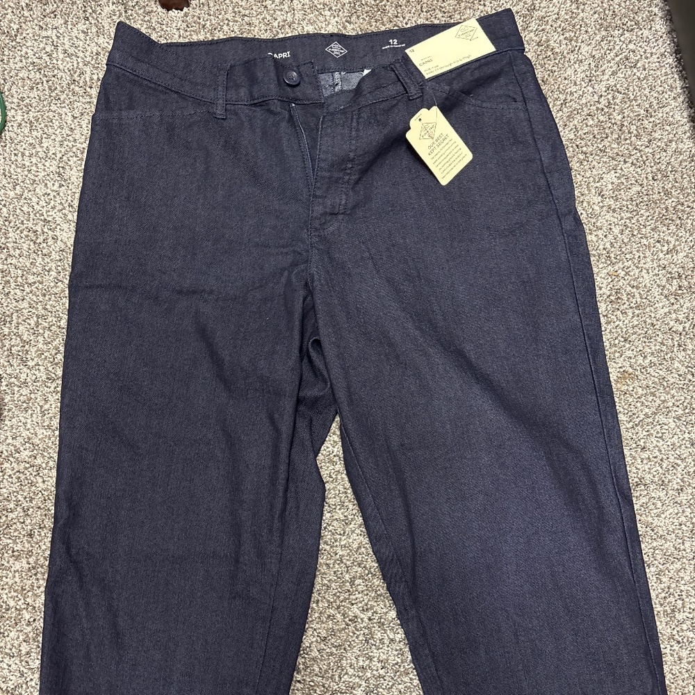 St John’s Bay Denim Capri